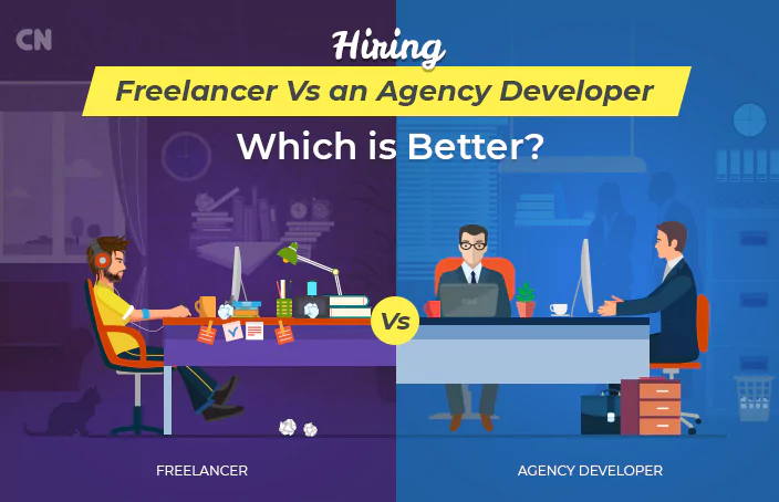 Hire freelancer vs agency developer