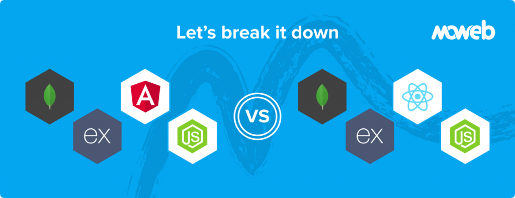 MEAN Stack vs MERN Stack Components Break down