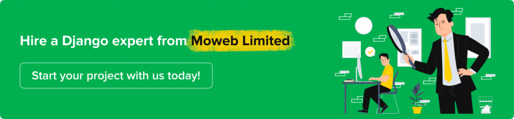 Hire a Django expert from Moweb Limited